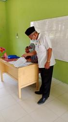 tinjauan pengawas uas Drs. H. Mohd. Maisir, MM 